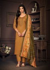 Simran Vol 1 By Saanvi Embroidery Cotton Dress Material Wholesale Market In Surat
